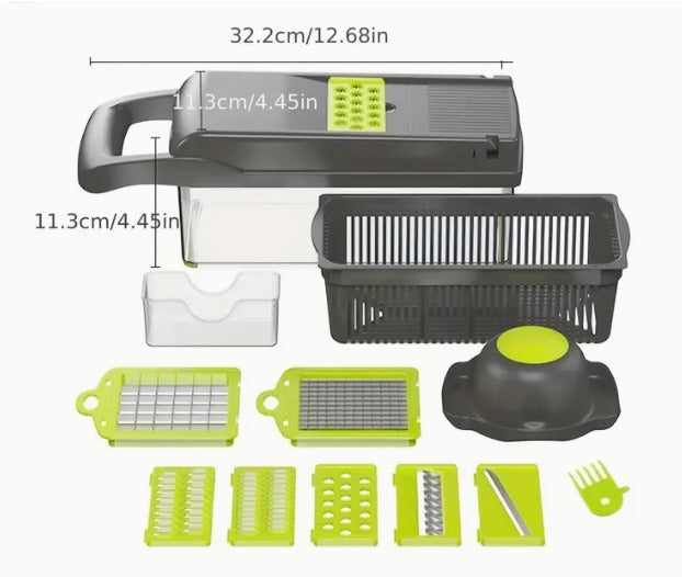 Cortador De Verduras Multifunción 14 en 1